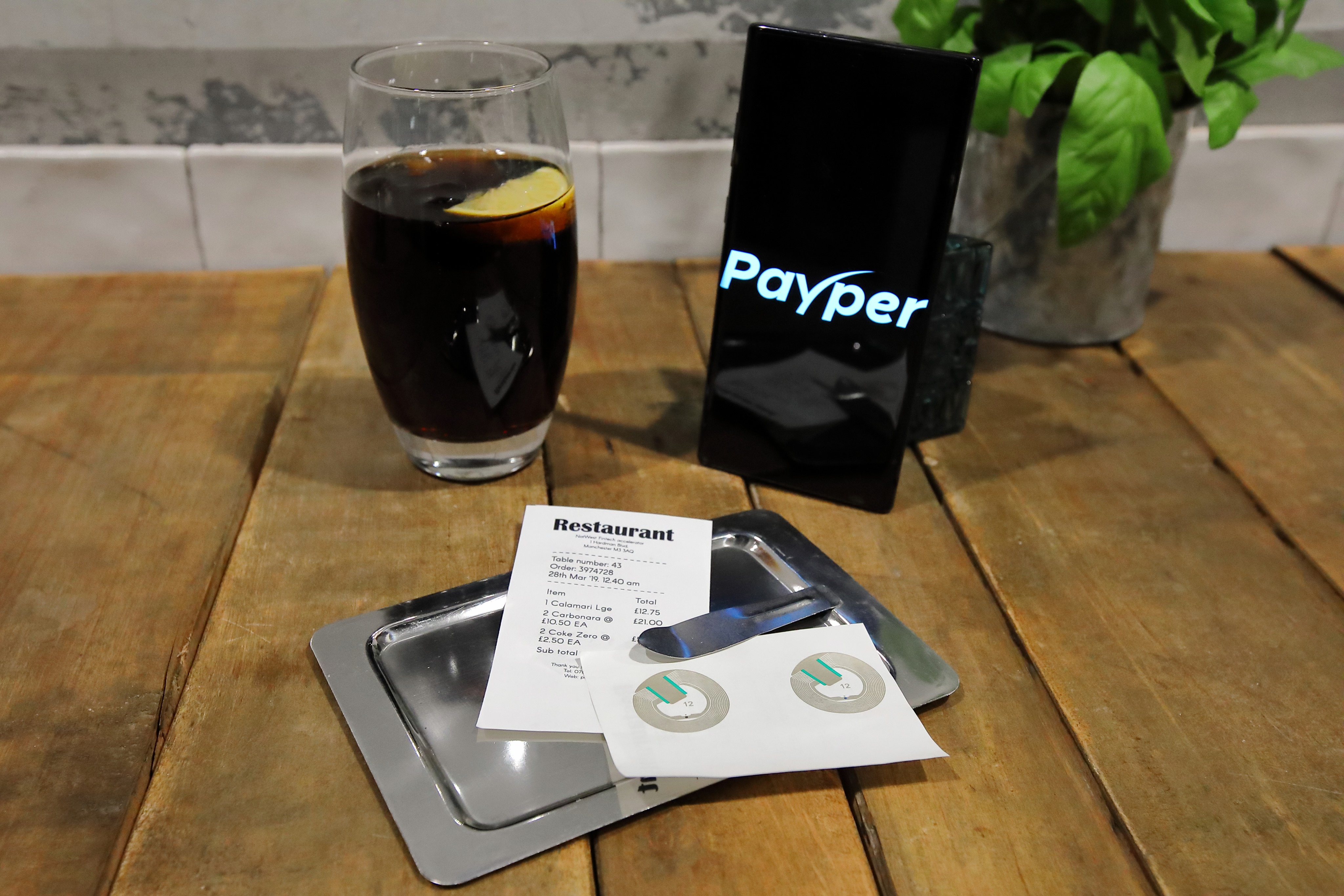 Payper worked with the Graphene Flagship to develop a new contactless payment method using printable circuits