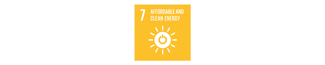 SDG #7 Affordable and Clean Energy