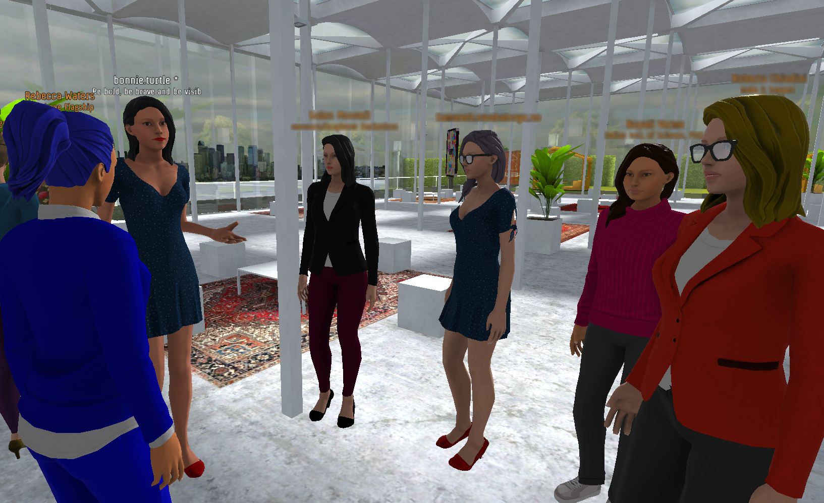 Women in Graphene was held for the first time in a fully three-dimensional and interactive virtual world, with 70 delegates and a whole host of inspiring talks.
