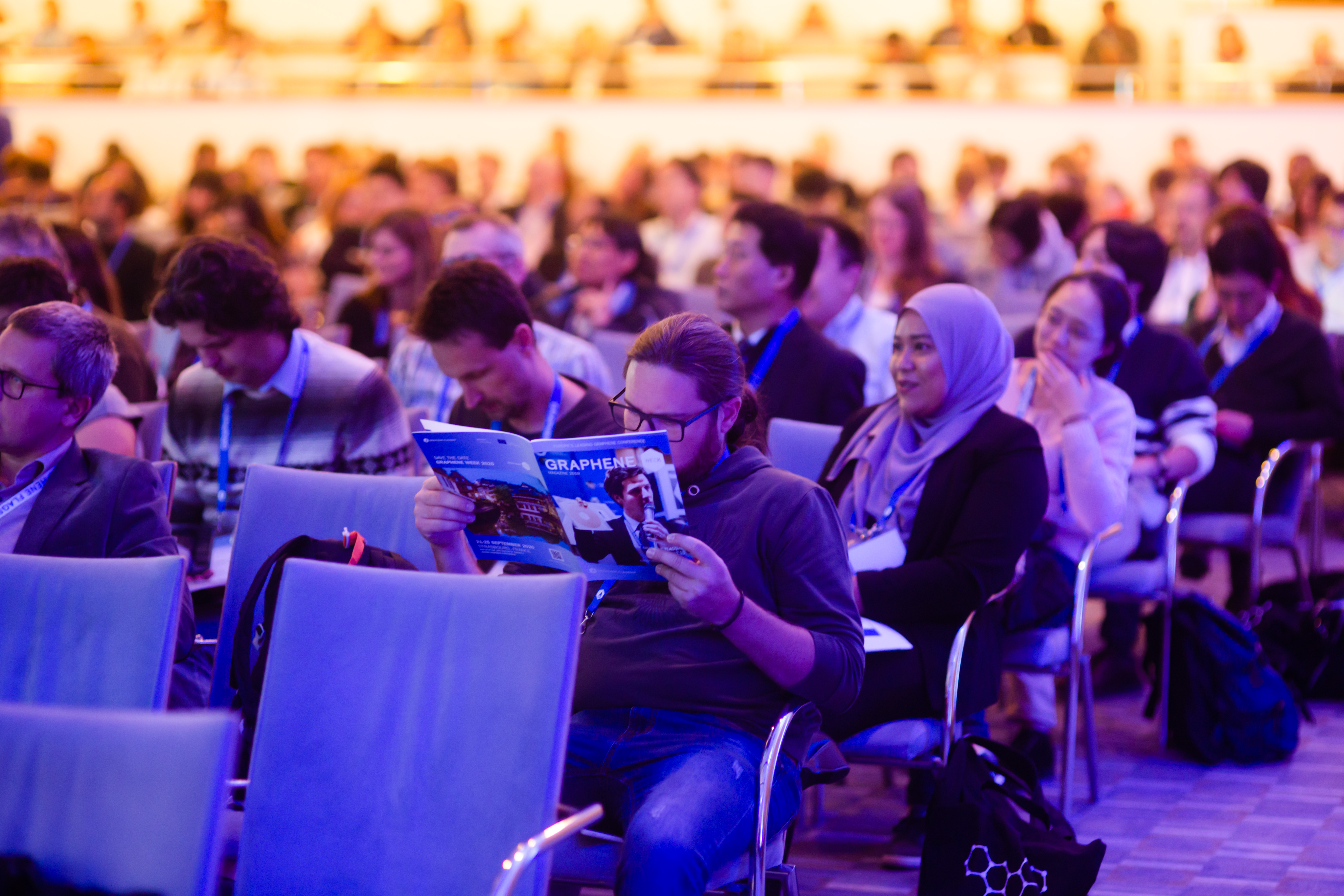 Graphene Week 2019 audience