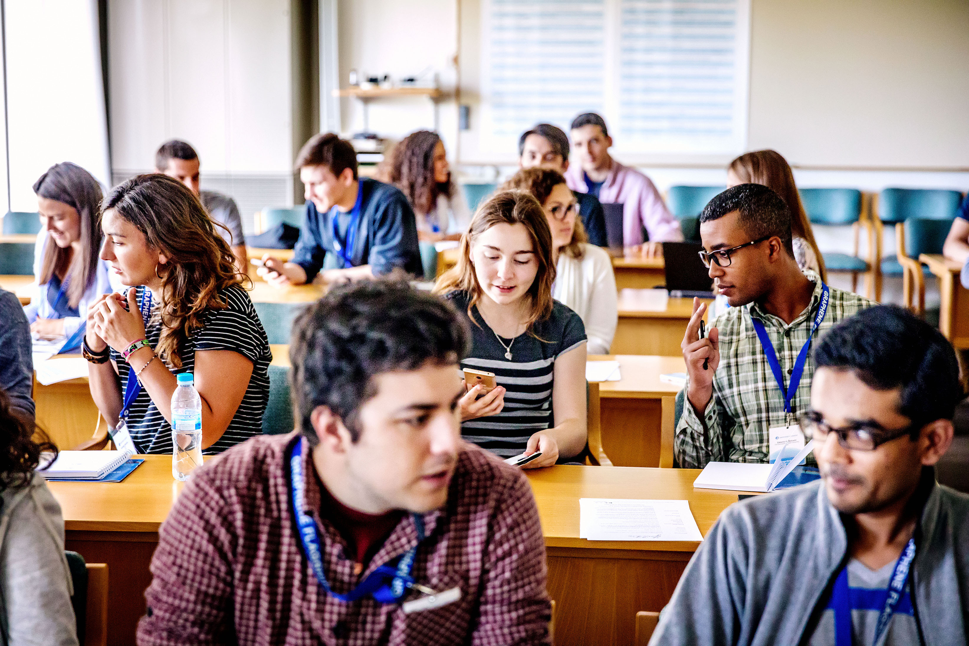 Students at the Graphene Study 2017