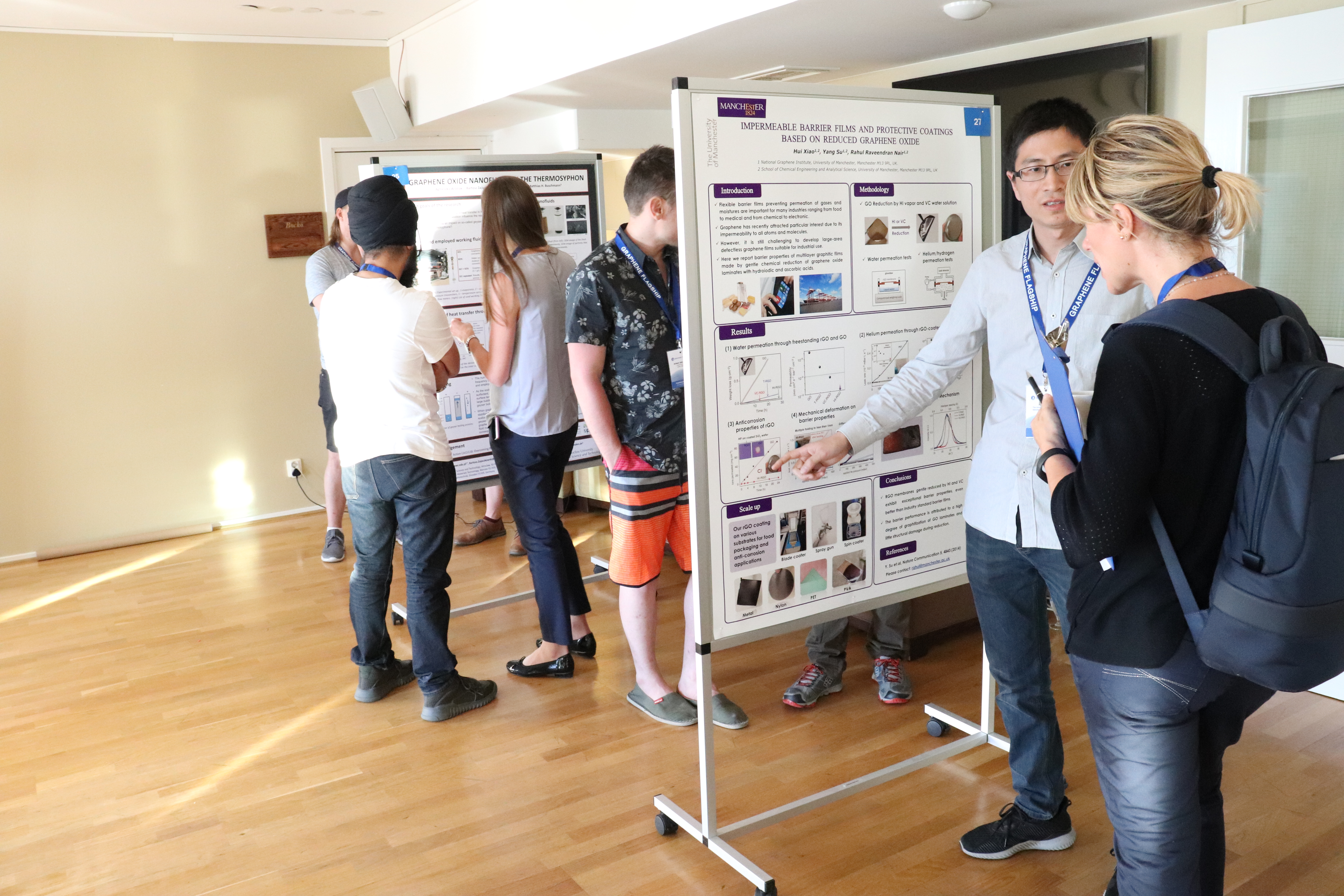 Poster session Graphene Study Summer 2018