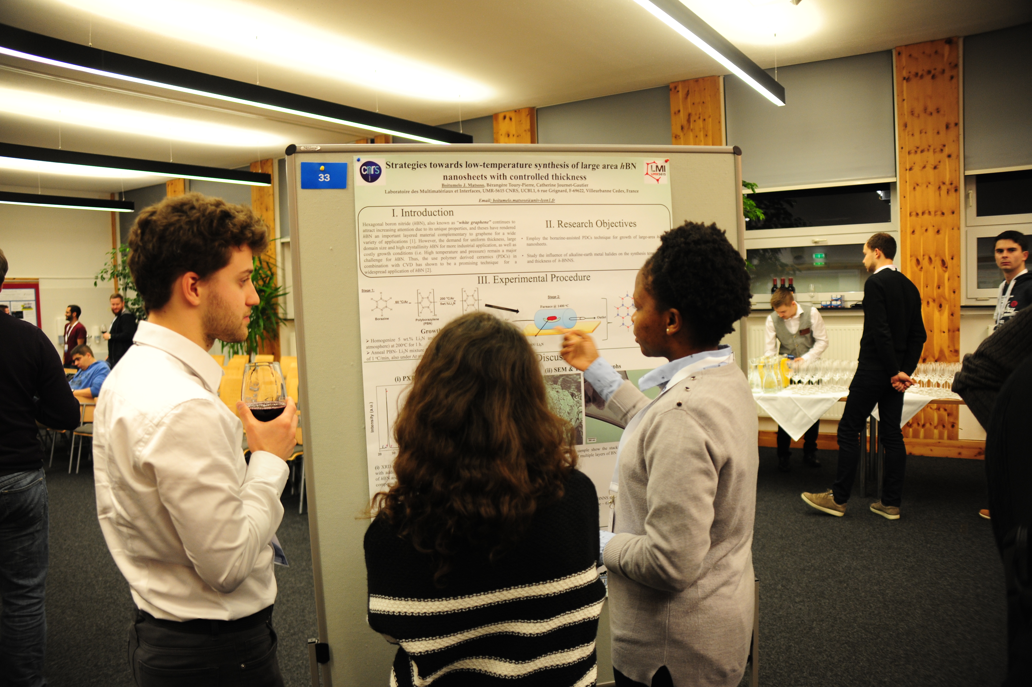 Poster session at the Graphene Week 2019
