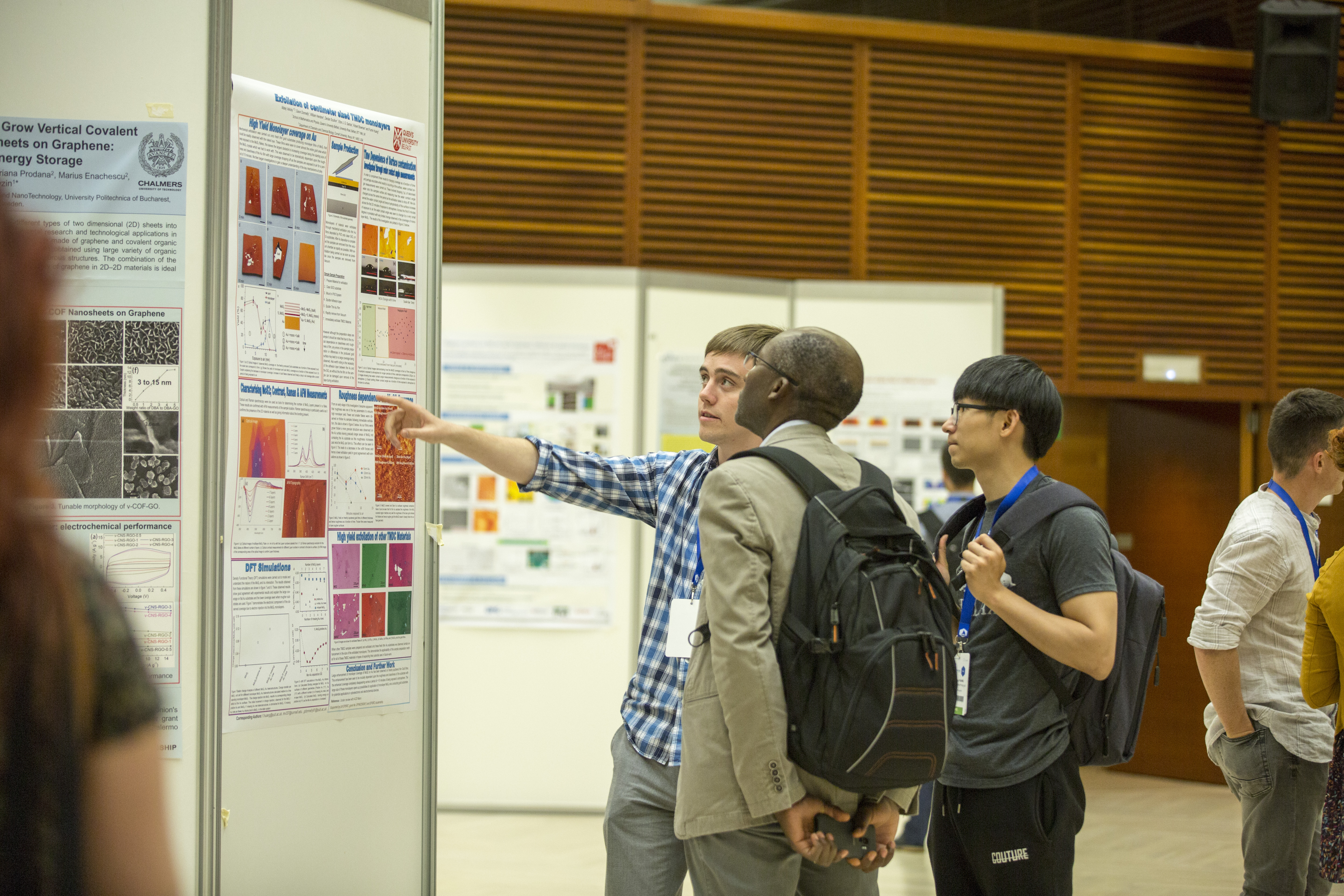  Poster session at the Graphene Week 2018